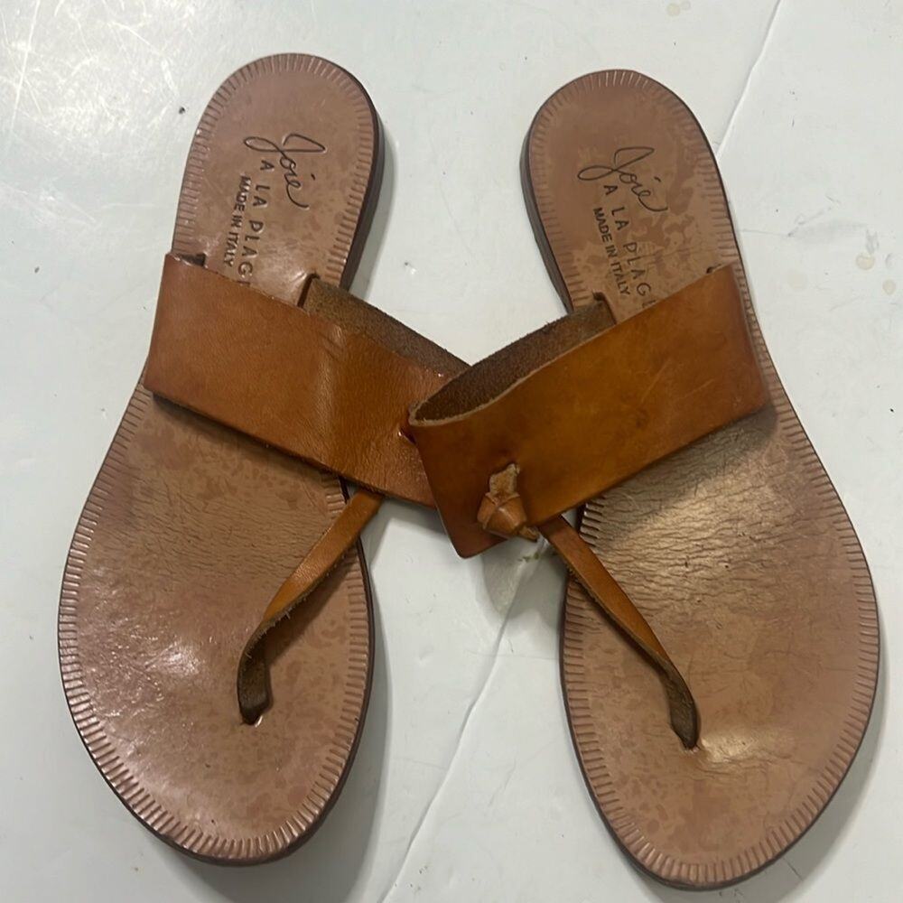JOIE AโLA PLAGE RESORT VACATION BEACH T STRAPS SANDALSโ SIZE 36